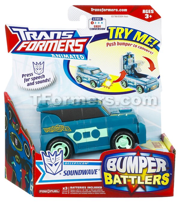 Animated Bumper Battler Soundwave  (6 of 6)